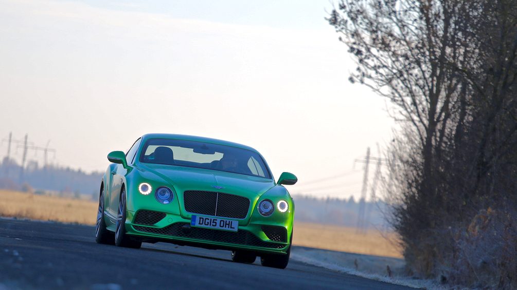 Tallinnas gastroleerisid Bentley Continental- seeria luksusautod