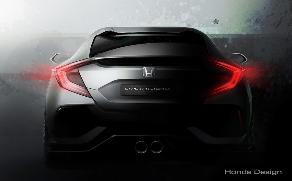 Honda Civic luukpära prototüüpi esmaesitletakse Genfi autonäitusel