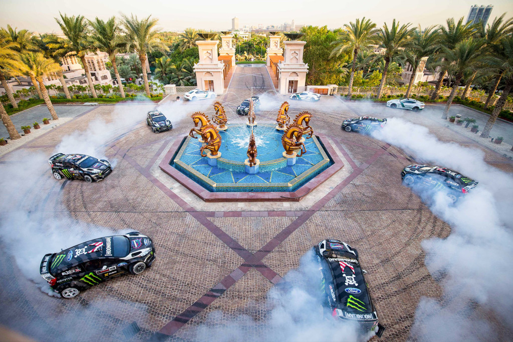 Ken Block ja Gymkhana teevad Dubaist vägeva eksootilise mänguväljaku