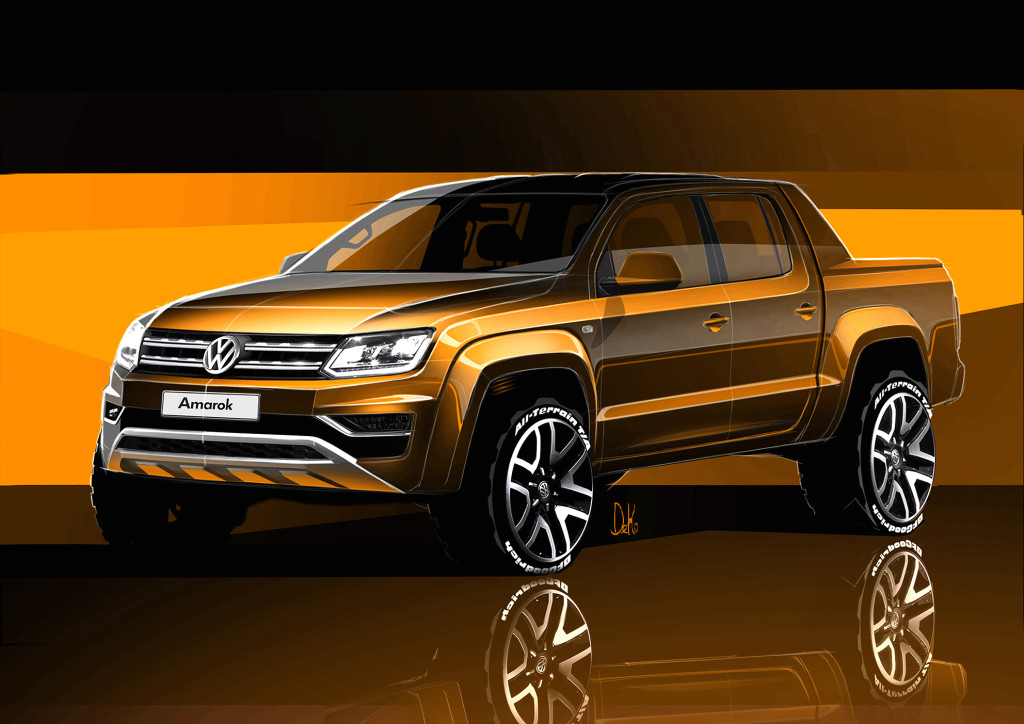 Volkswageni pikap Amarok saab värskema disaini