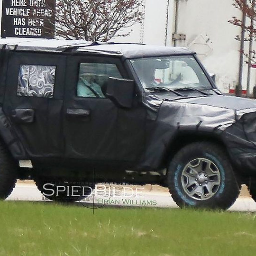 Uue põlvkonna Jeep Wrangler trügib avalikkuse ette