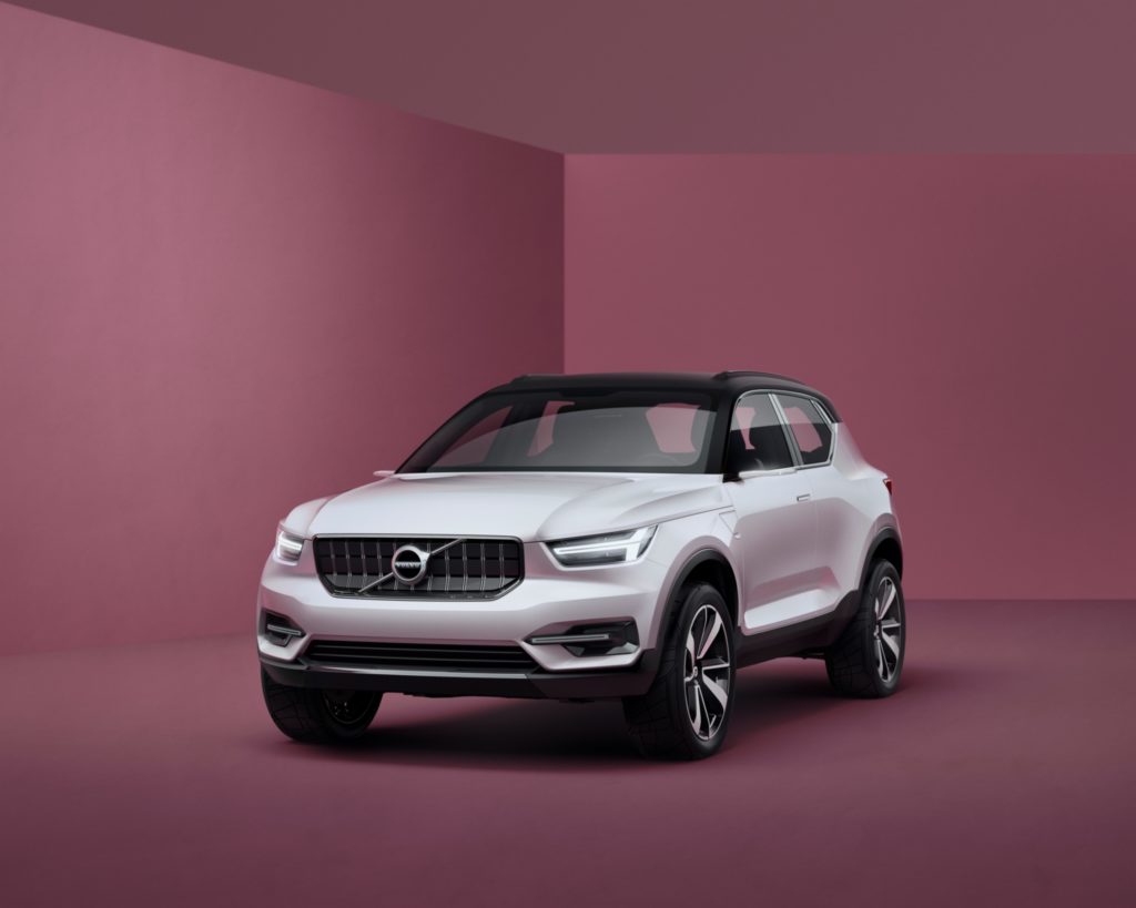 Volvo tutvustas esimest korda uut kompaktautode kollektsiooni Volvo XC40 ideeauto