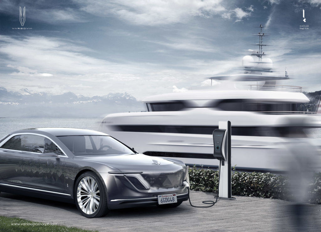 Varsovia, poola autoloojate nägemus särtsakast innovaatilisest noobelautost varsovia