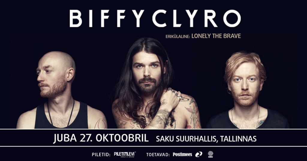 Suur lugejamäng! Saadame 2×2 sõpra Biffy Clyro kontserdile! biffy clyro