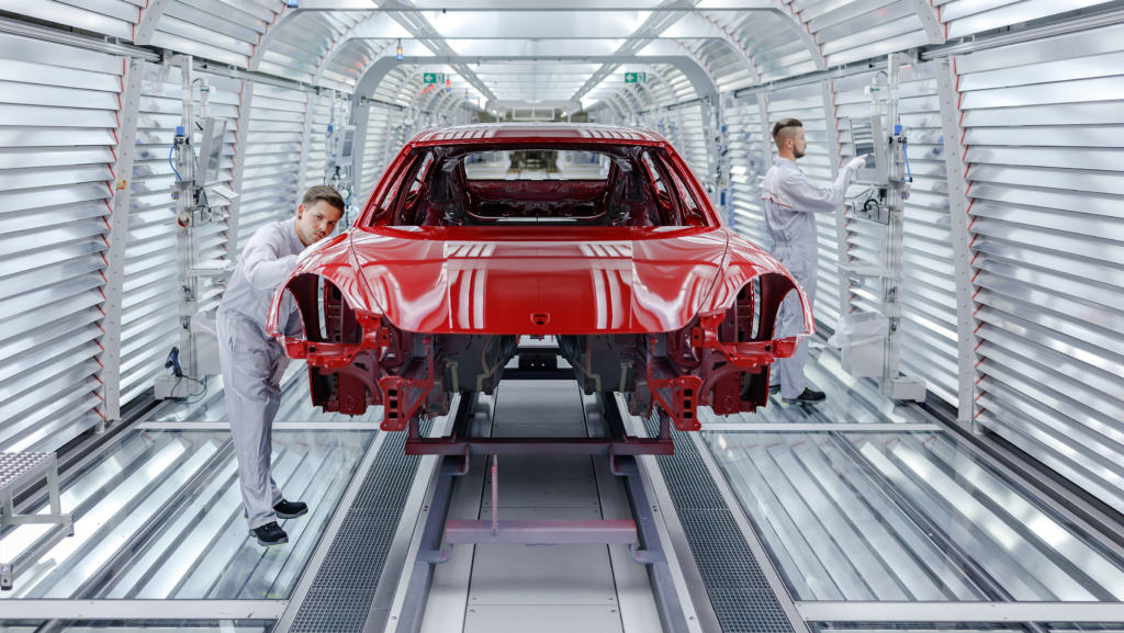 Quo vadis, autotööstus? Uus Porsche Panamera valmib robotite abiga panamera