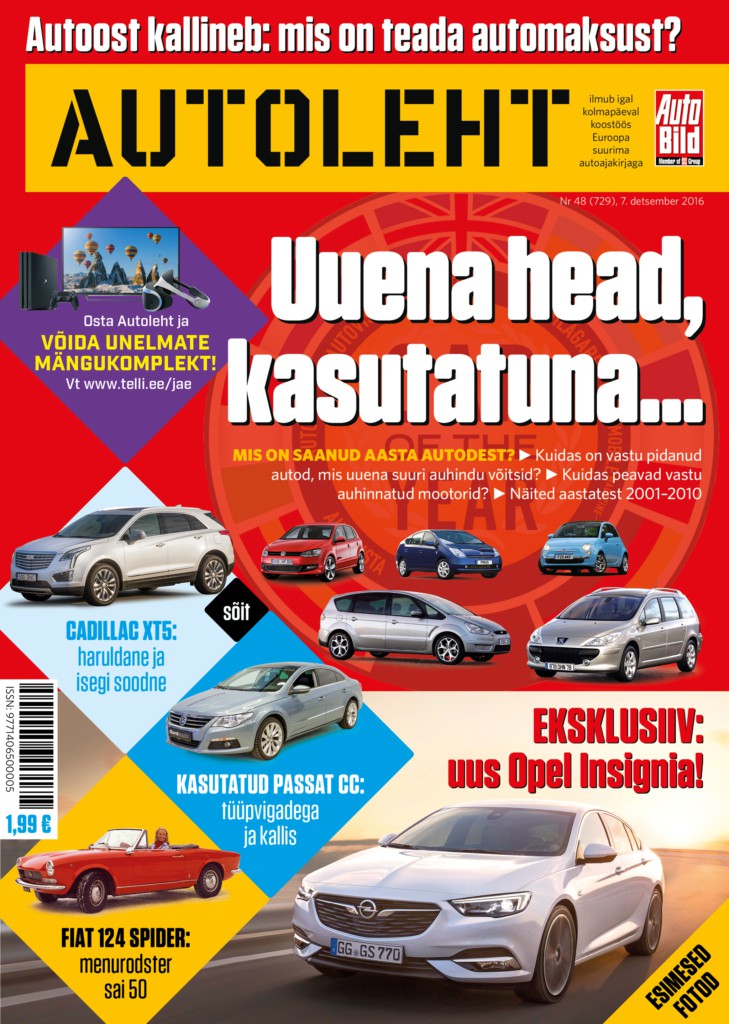 Lugemissoovitus: 7. detsembri Autoleht uurib uue valitsuse plaane autode ja teedega