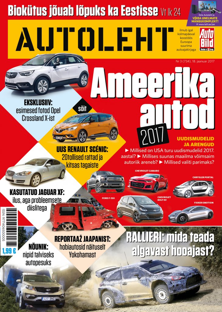 Lugemissoovitus: uus Autoleht keskendub Ameerika autodele ja eesseisvale rallihooajale autoleht