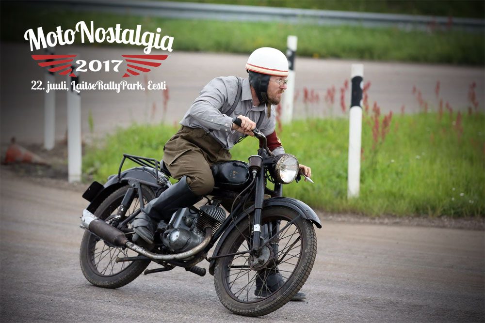 Vanatehnikafännid, tähelepanu! Vanatsiklite festival MotoNostalgia toimub tänavu, 22. juulil motonostalgia