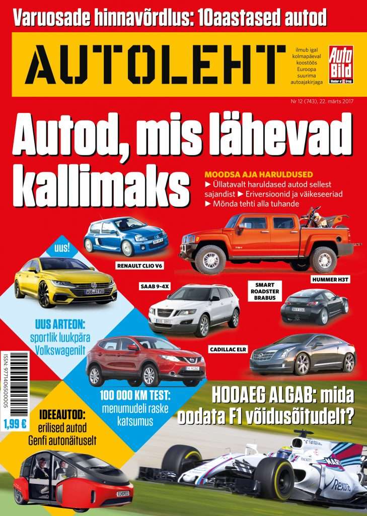 Lugemissoovitus: värske Autoleht otsib välja tulevased haruldused