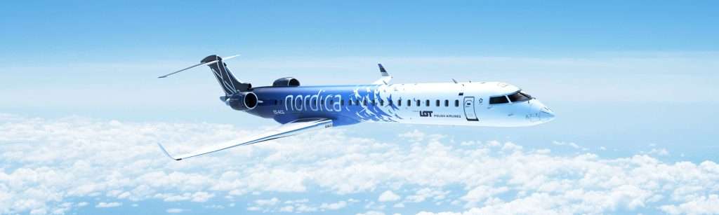 Tiivad kannavad! Nordica saab suvel juurde kaks CRJ900 tüüpi lainerit nordica
