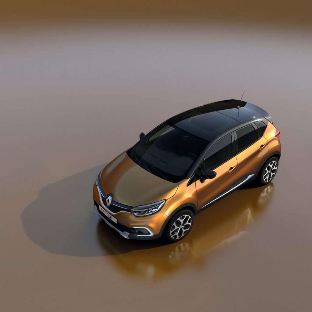 Kompaktne krossover Renault Captur näitab Genfis uut värvigammat ja eputab klaaskatusega renault captur