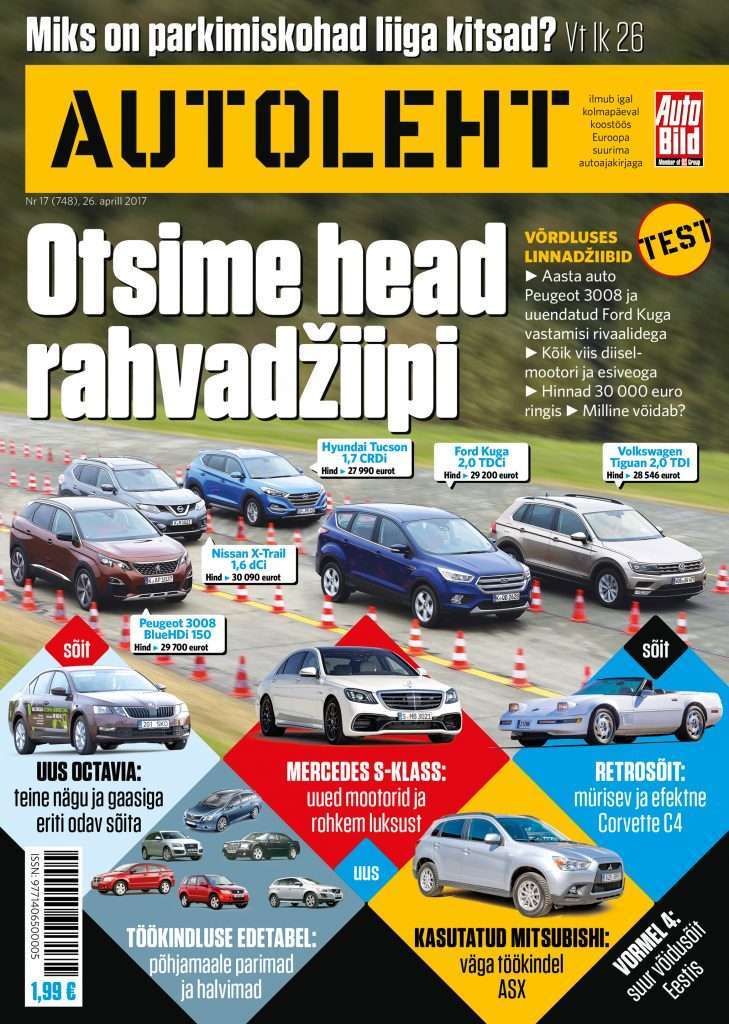 Lugemissoovitus: Autoleht otsib tõelist rahvadžiipi ja vaatab kitsaid poeparklaid tõsise näoga autoleht