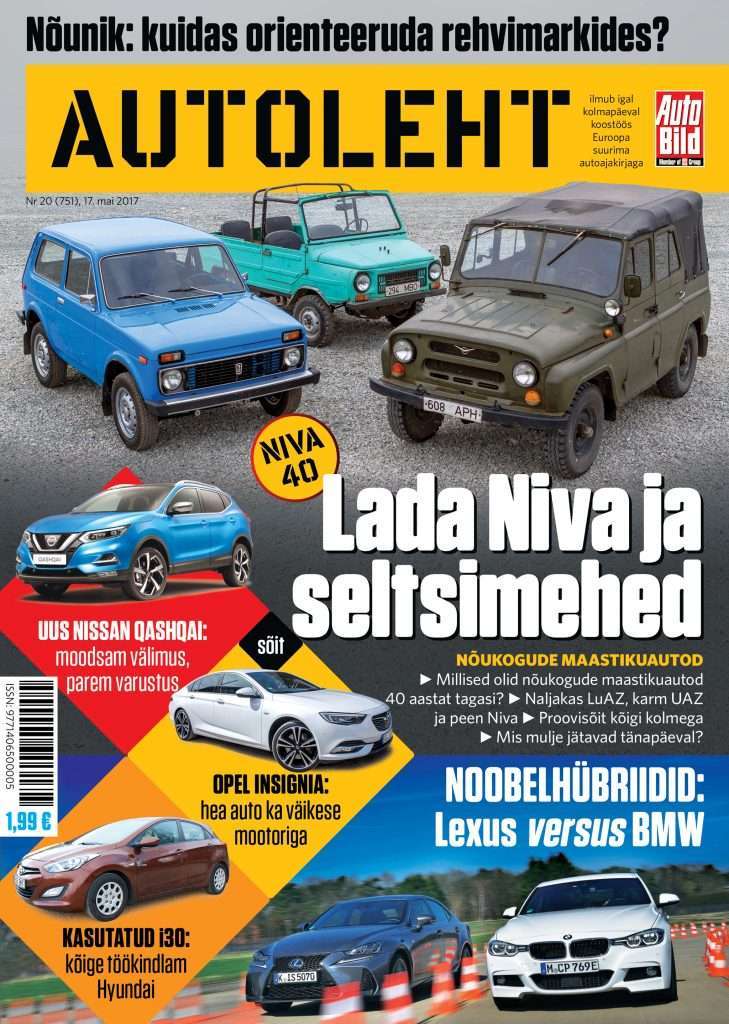Lugemissoovitus: Autoleht viib Lada Niva LaitseRallyParki autoleht