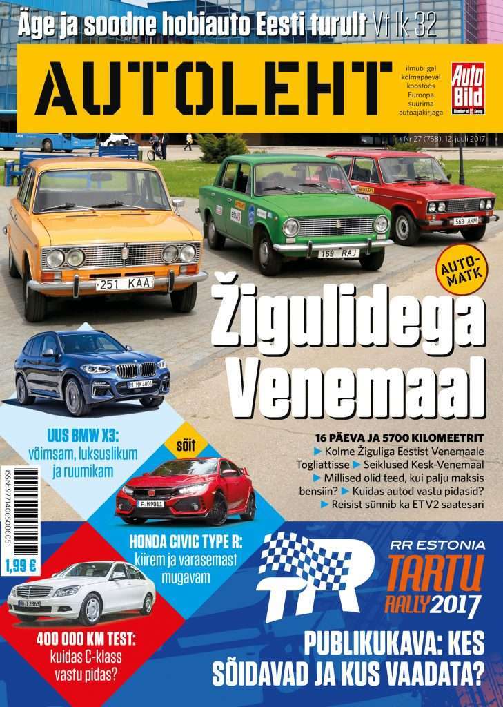 Lugemissoovitus: Autoleht käib rallil ja Žiguliga Venemaal autoleht