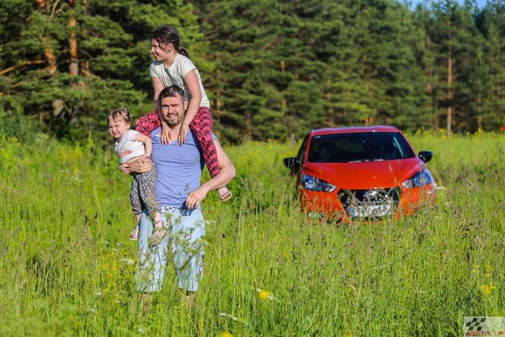 Kaspar, tige herilane ja viis väljakutset ehk kahe tütre isa nädal Nissan Micra roolis nissan micra kaspar