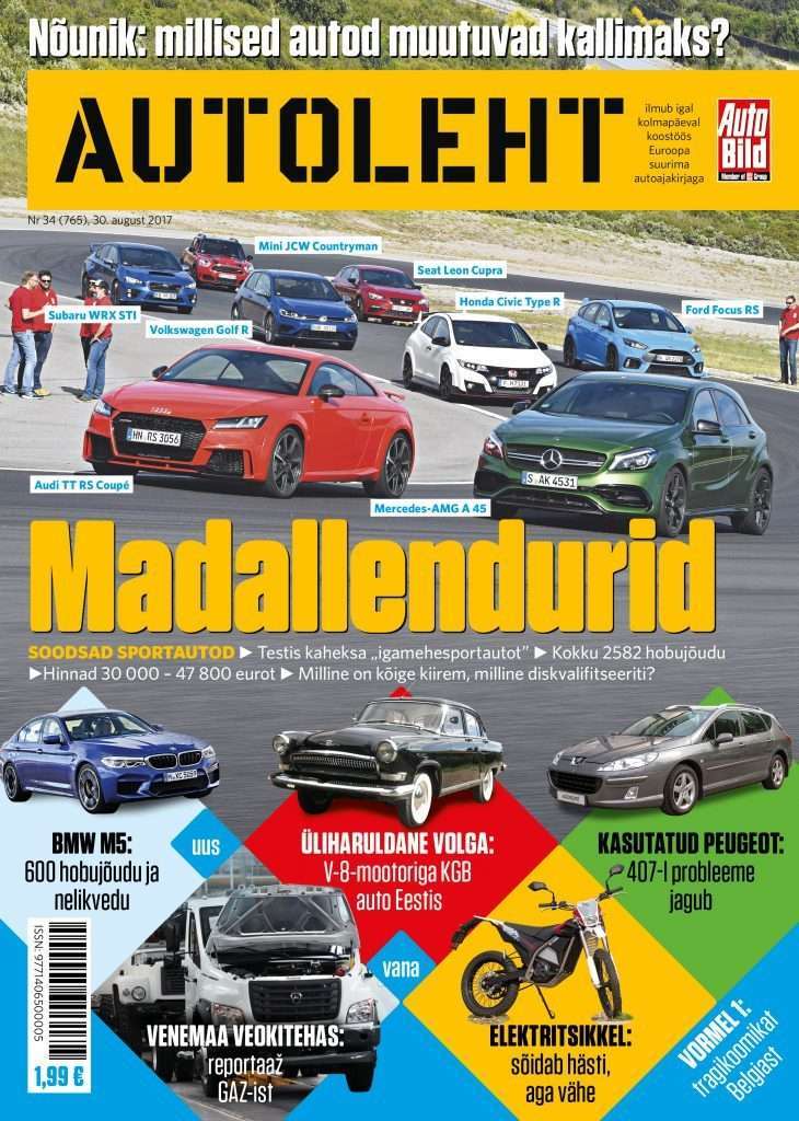 Lugemissoovitus: Autoleht testib kompaktsportlasi ja uurib klassikuid autoleht