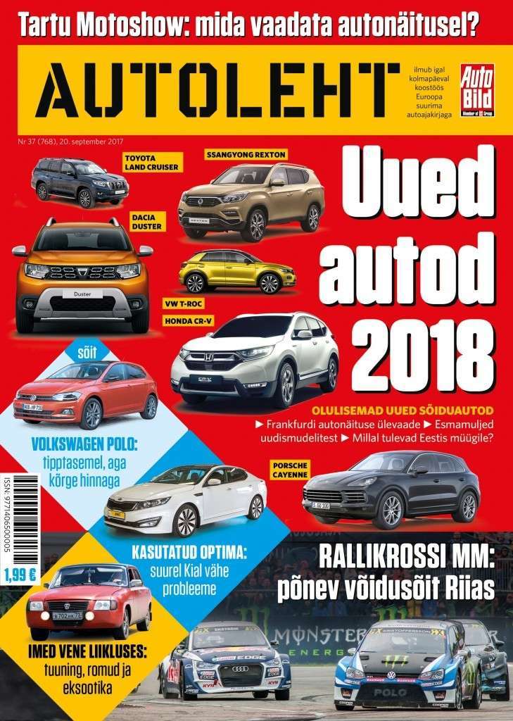 Lugemissoovitus: Autoleht käib Frankfurdi autonäitusel, Venemaal ja velgi parandamas autoleht