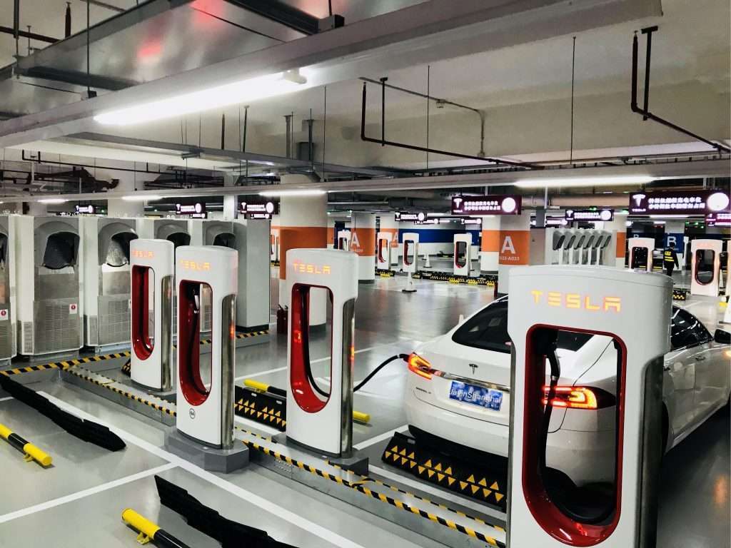 tesla hiina elektriautode