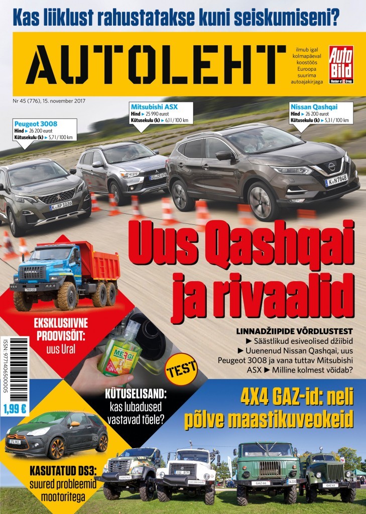 Lugemissoovitus: Autoleht võrdleb rohelisi halle autosid ja testib imelisandit autoleht