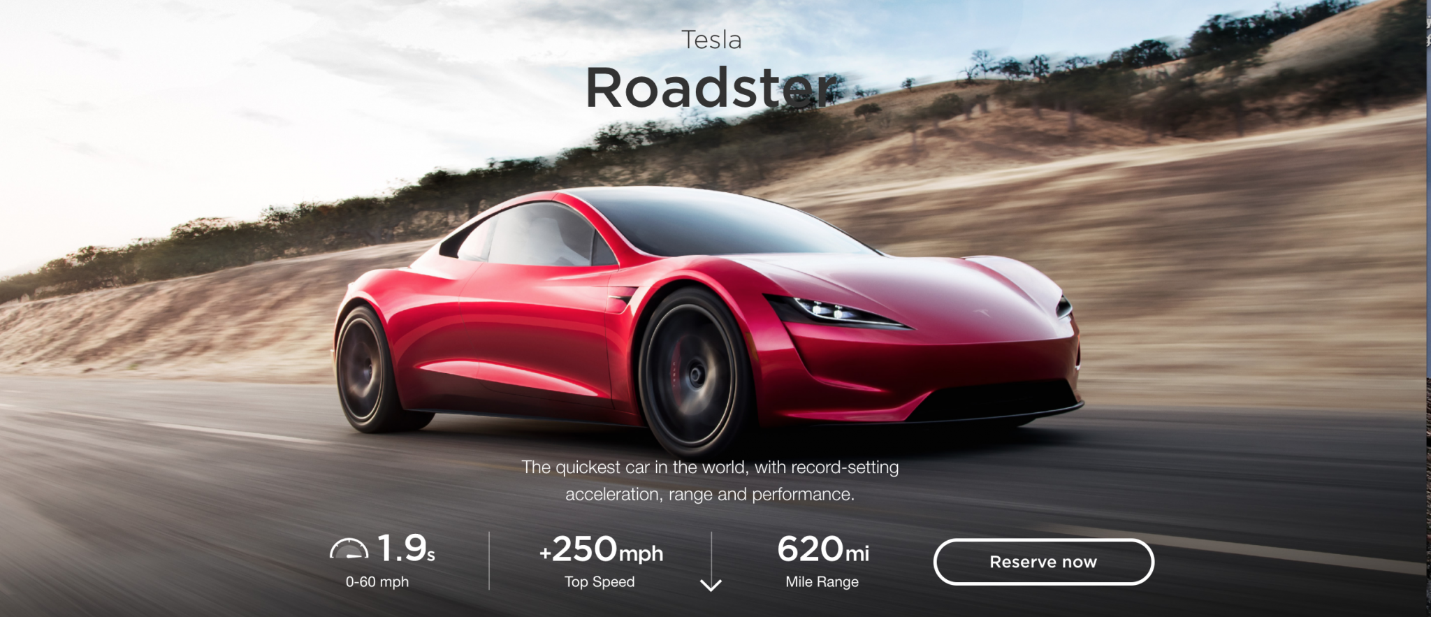 tesla roadster