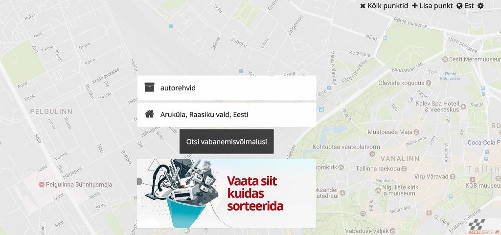 kaardirakendus