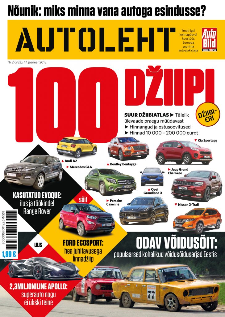 Lugemissoovitus: Autoleht loob korda džiibimaailmas ja käib vanema autoga margiesinduses autoleht