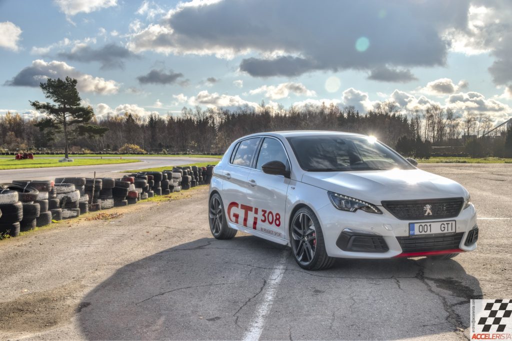 Peugeot 308 GTi – rajale on soovitav minna tühja kõhu ja vähese kütusega peugeot 308 gti