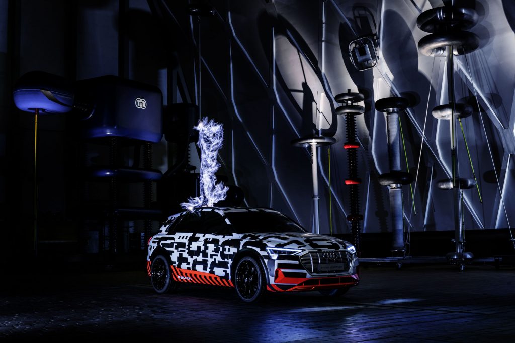 faraday e-tron audi