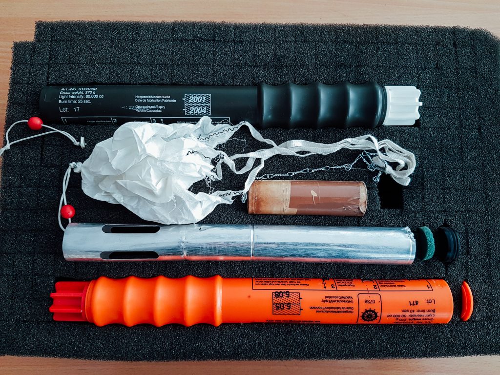 Eeloleval nädalal kogub Päästeamet sadamates kokku aegunud signaalraketid signaalraketid