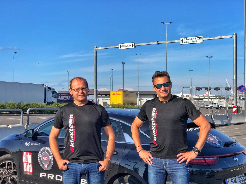 Pöörased leedulased taas hoos: ühe jutiga 5000 km ümber Läänemere! vitoldas ja aidas