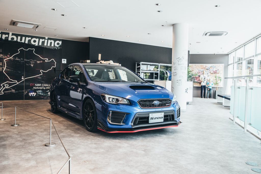 Üks põhjus rohkem Jaapanit külastada: Subaru STI Galerii sai uue kuue subaru sti gallery
