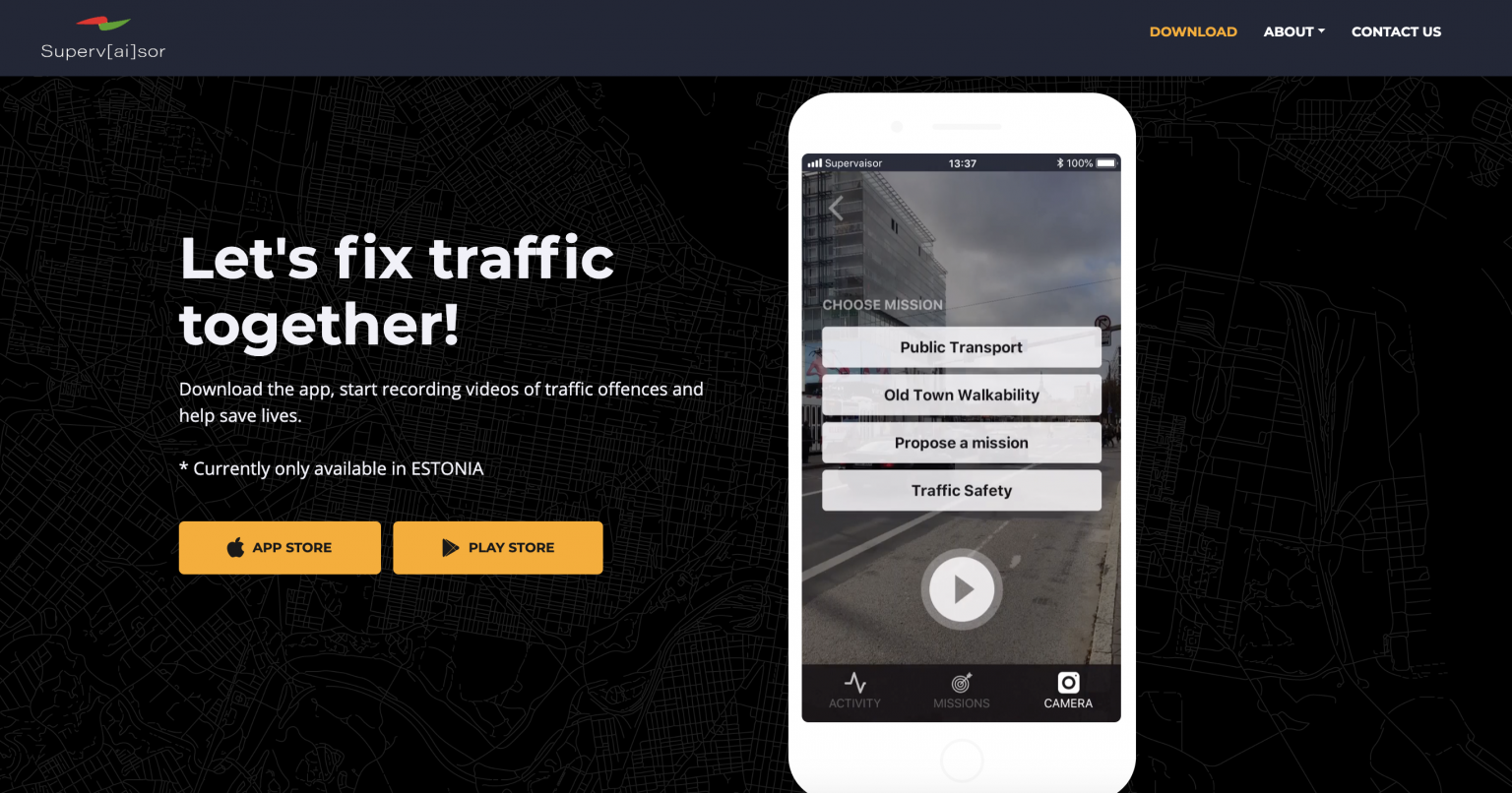 Proovisime “liikluskaebamise” äppi Supervaisor ja meil tekkis terve hulk küsimusi