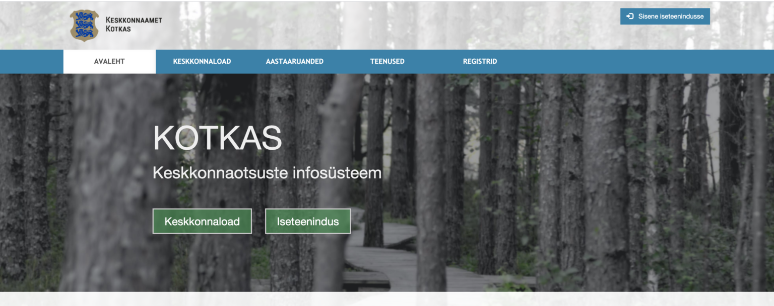 Ühtset keskkonnaluba saab nüüdsest taotleda infosüsteemi KOTKAS kaudu kotkas
