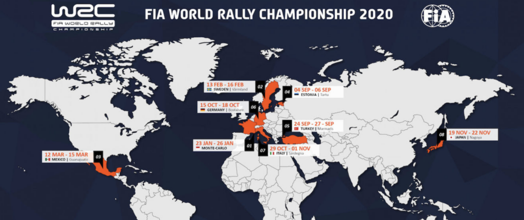 WRC etapp toimub Eestis septembri alguses, Rally DirtFish jääb ära WRC-etapp Eestis