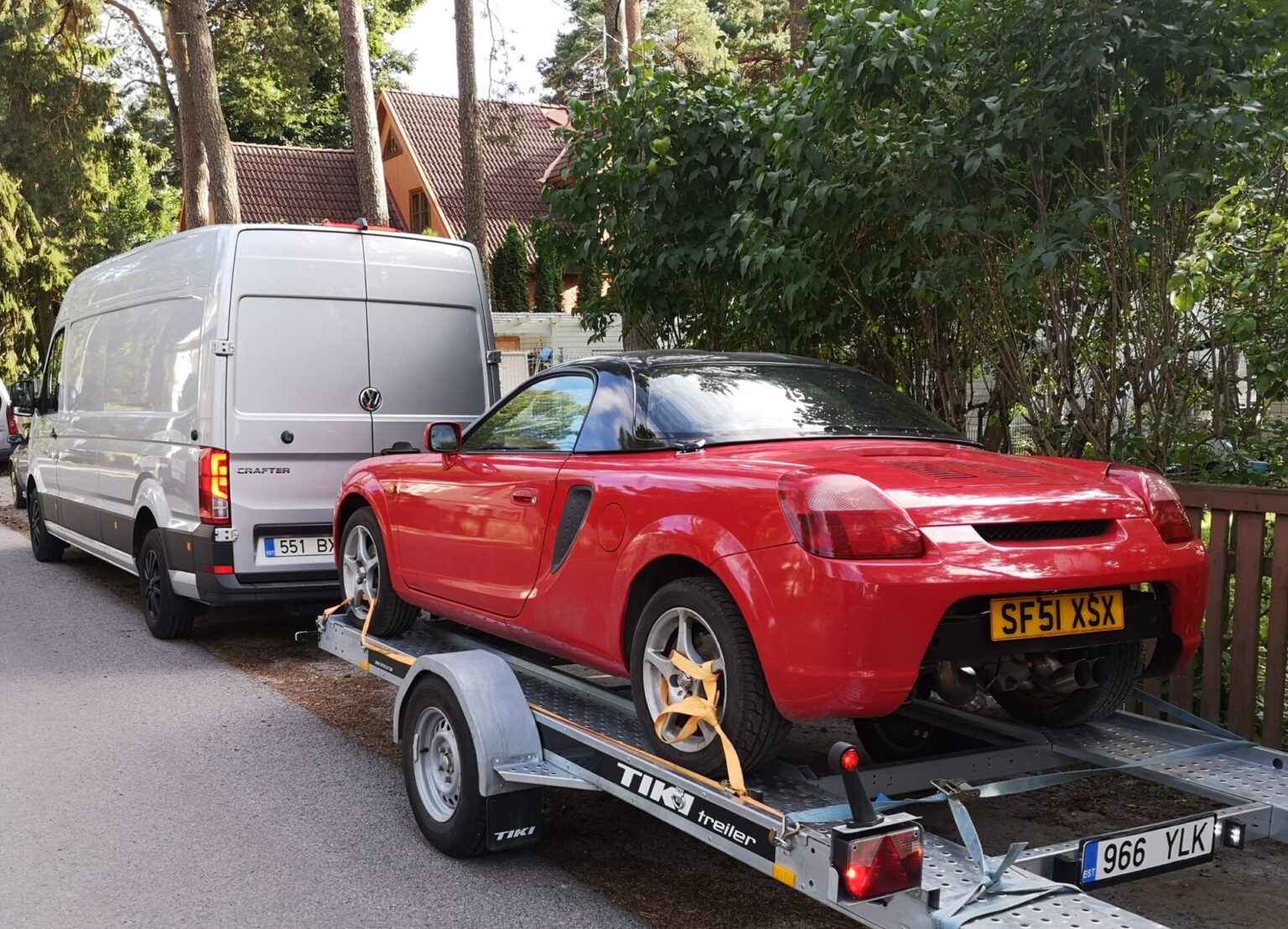 Projektiauto päevik: MR2 Spyderi rajaristsed MR2 Spyder rajale mineku eel