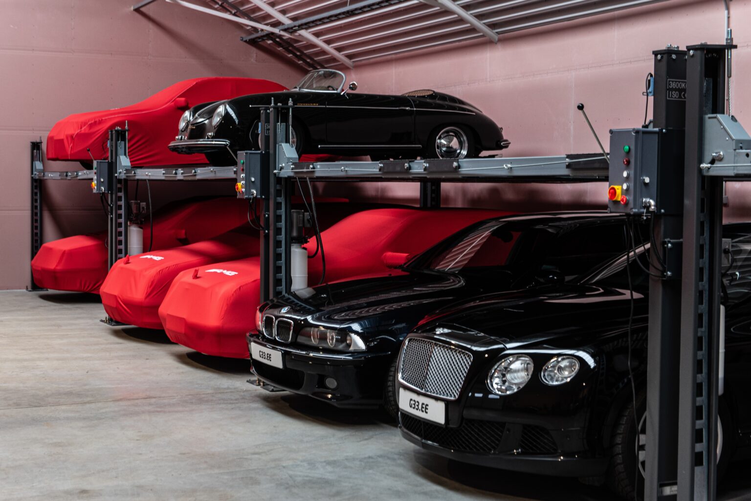 Kus hoiustada hobiautot? G33 autod hoius