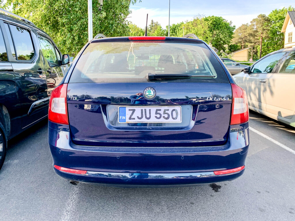 joonistatud numbriga