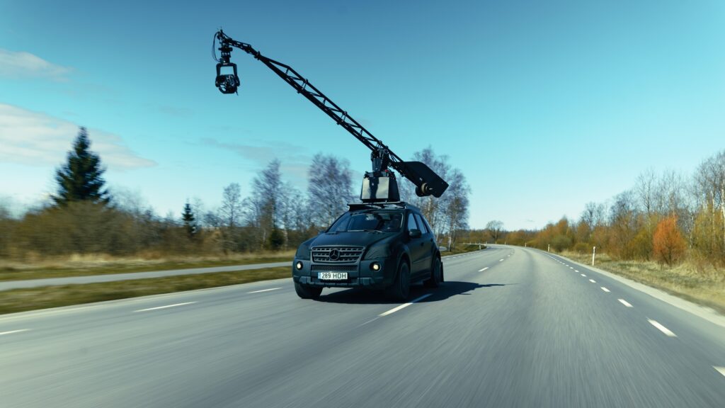 Mercedes-Benz ML63 AMG kaameraauto