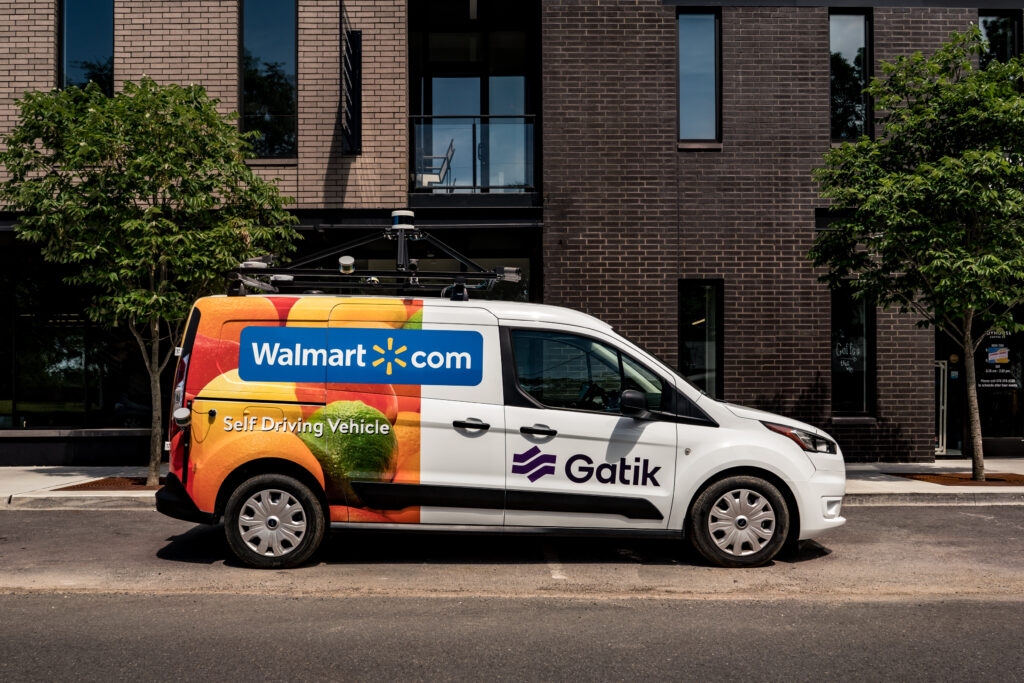 Walmart Gatik isejuhtiv auto