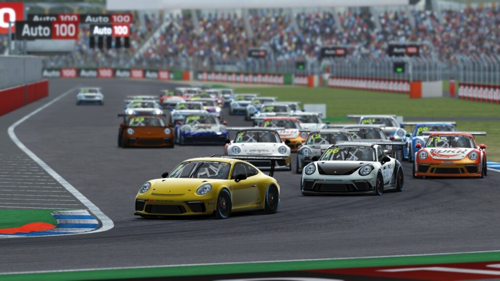 Eesti virtuaalse Porsche-sarja lõpptulemused selguvad Audruringil EVAL Porsche