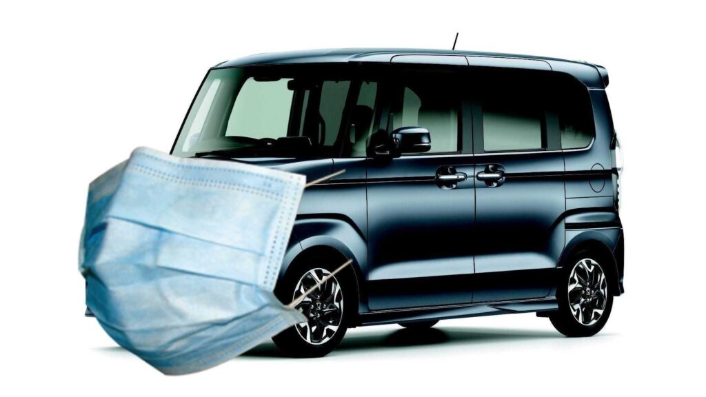 Honda leiutas autode “näomaski”, mis tapab autos olevad viirused Honda N-Box näomaskiga