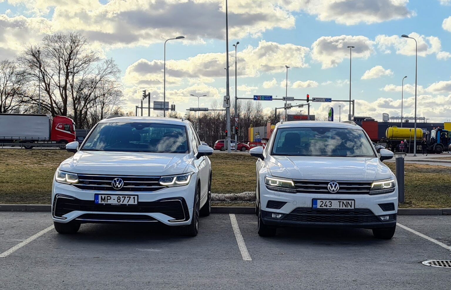 Uuem ja vanem Tiguan