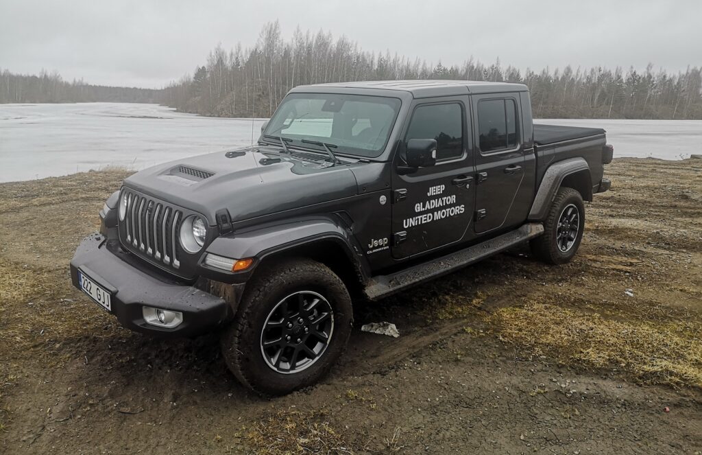 Pilk peale, käsi külge: Jeep Gladiator Jeep Gladiator 2021