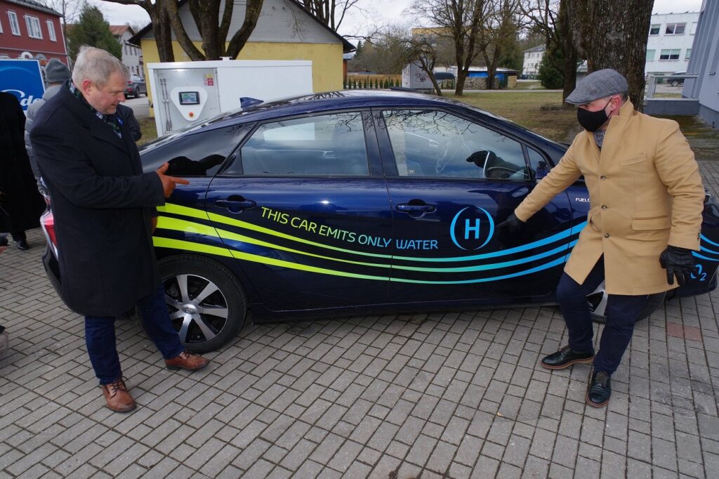 Viie aasta pärast võiks Keilas sõita vesinikubussid