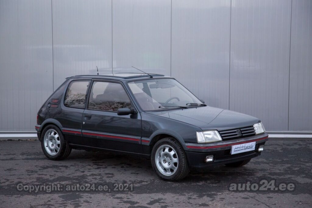 Nädala paar – kiired Prantsuse päritolu luukpärad Peugeot 205 GTi 1991