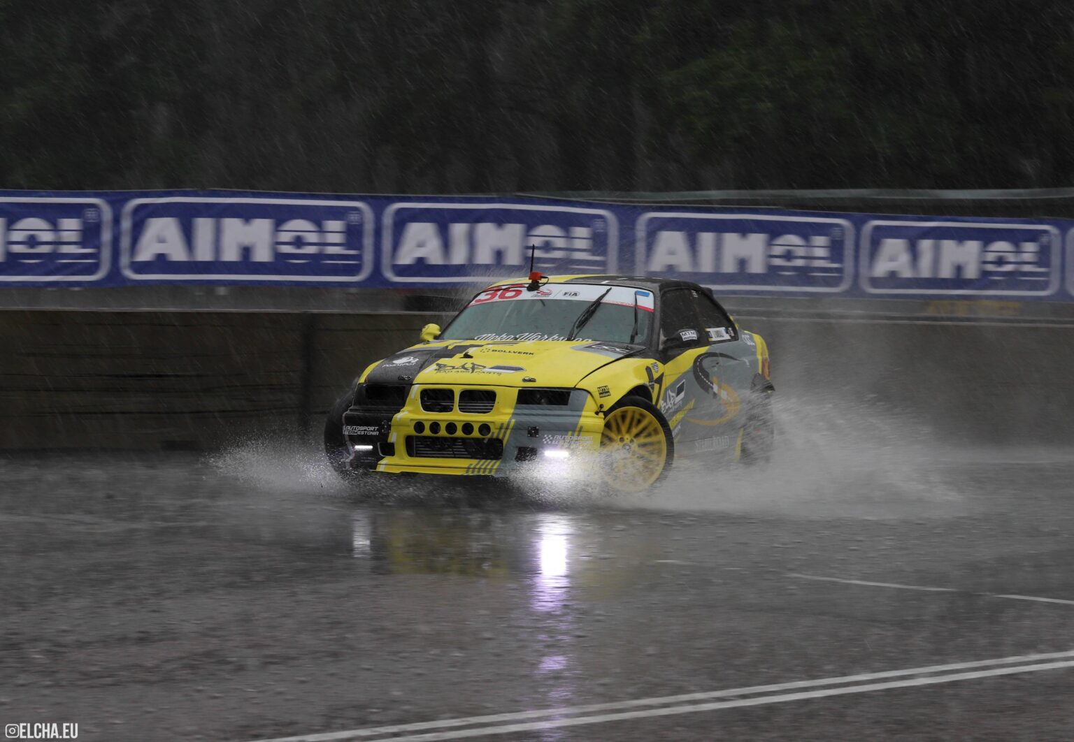 Eesti drifti eelmise aasta meister saavutas Lätis 15. koha FIA Intercontinental Drifting Cup