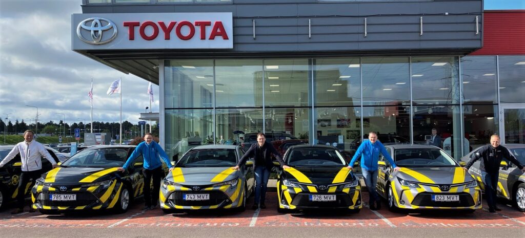 Autosõit OÜ uued õppesõiduautod