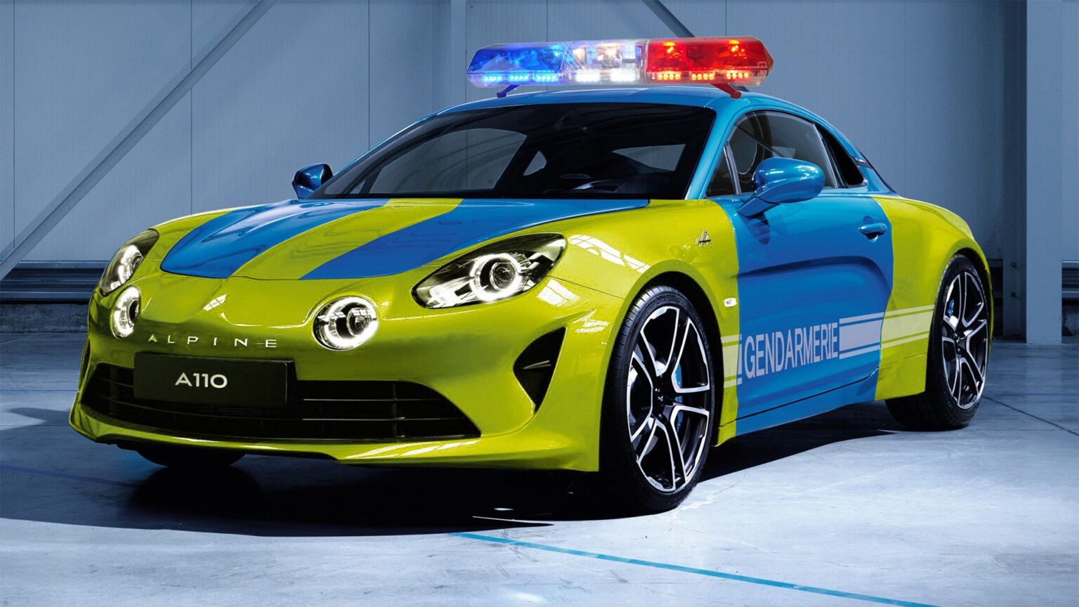 Alpine A110 Prantsuse Rahvuskaart