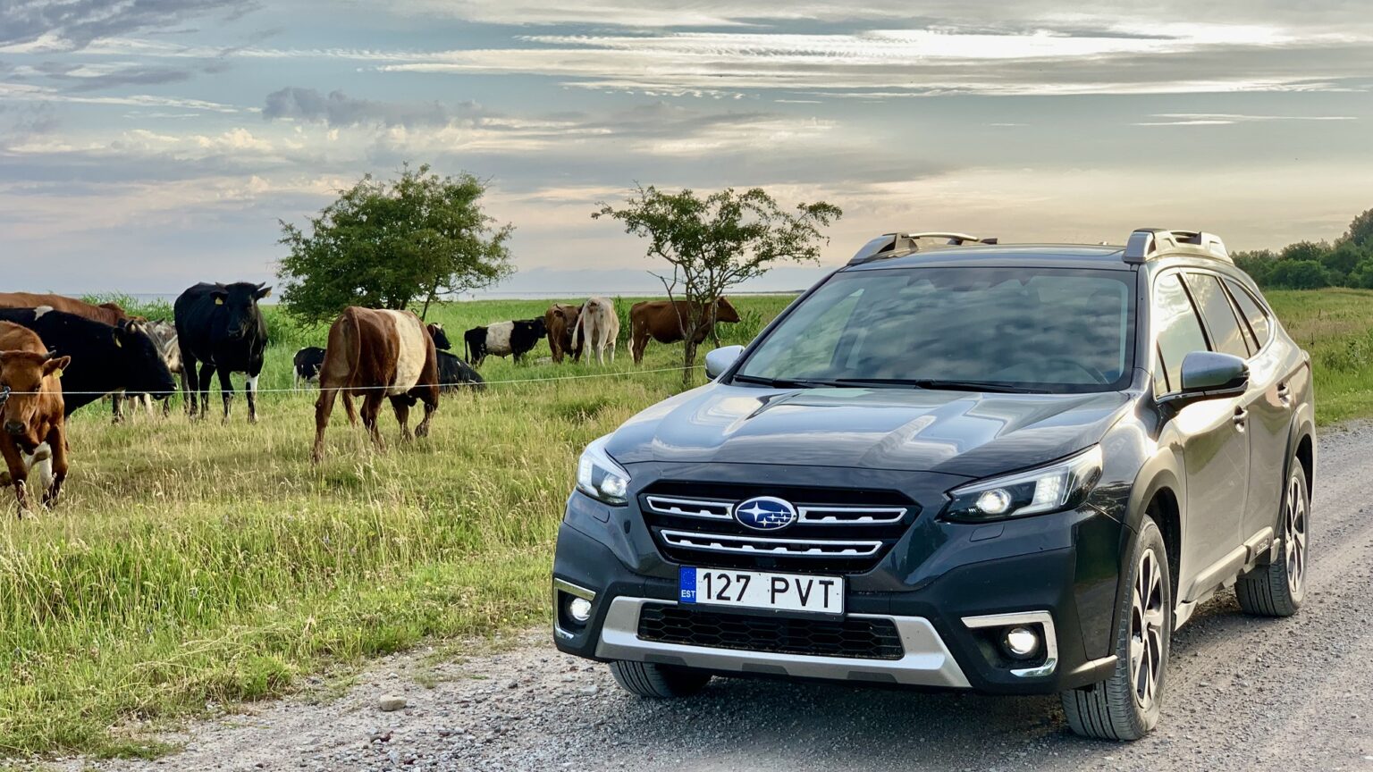 Uus Subaru Outback on nutikas ja sõidab hiirvaikselt Subaru Outback kuues gene
