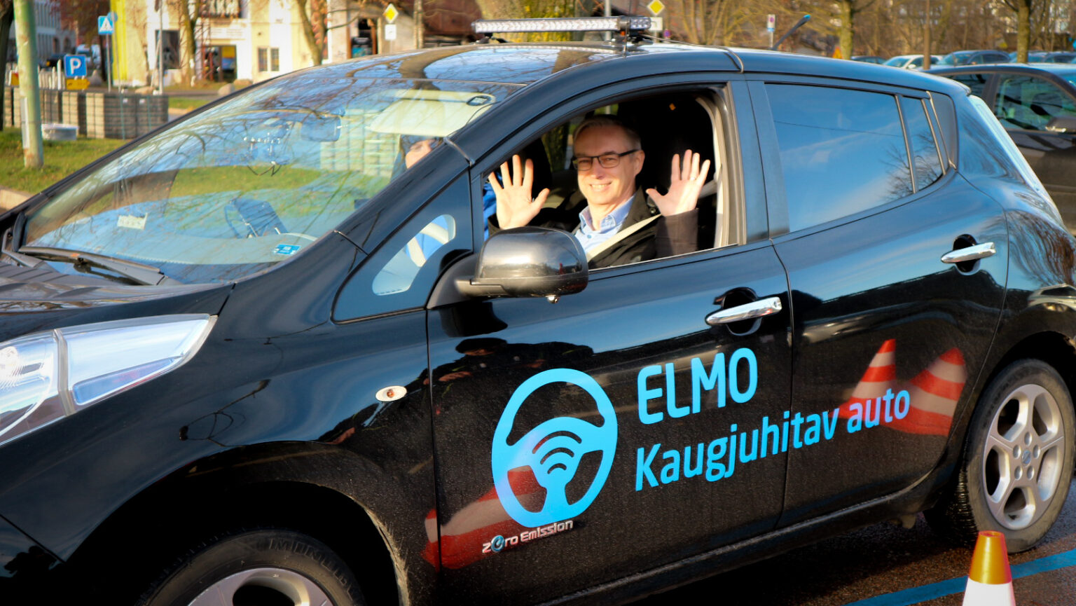 Kaugjuhitav elektriauto läbis Transpordiameti testi esimese etapi ELMO kaugjuhitav elektriauto